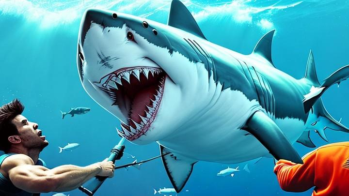 Shark Attack Games Offline  Screenshot 4