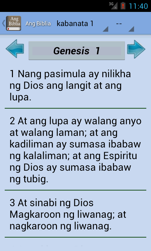 Holy Bible in Filipino  Screenshot 9