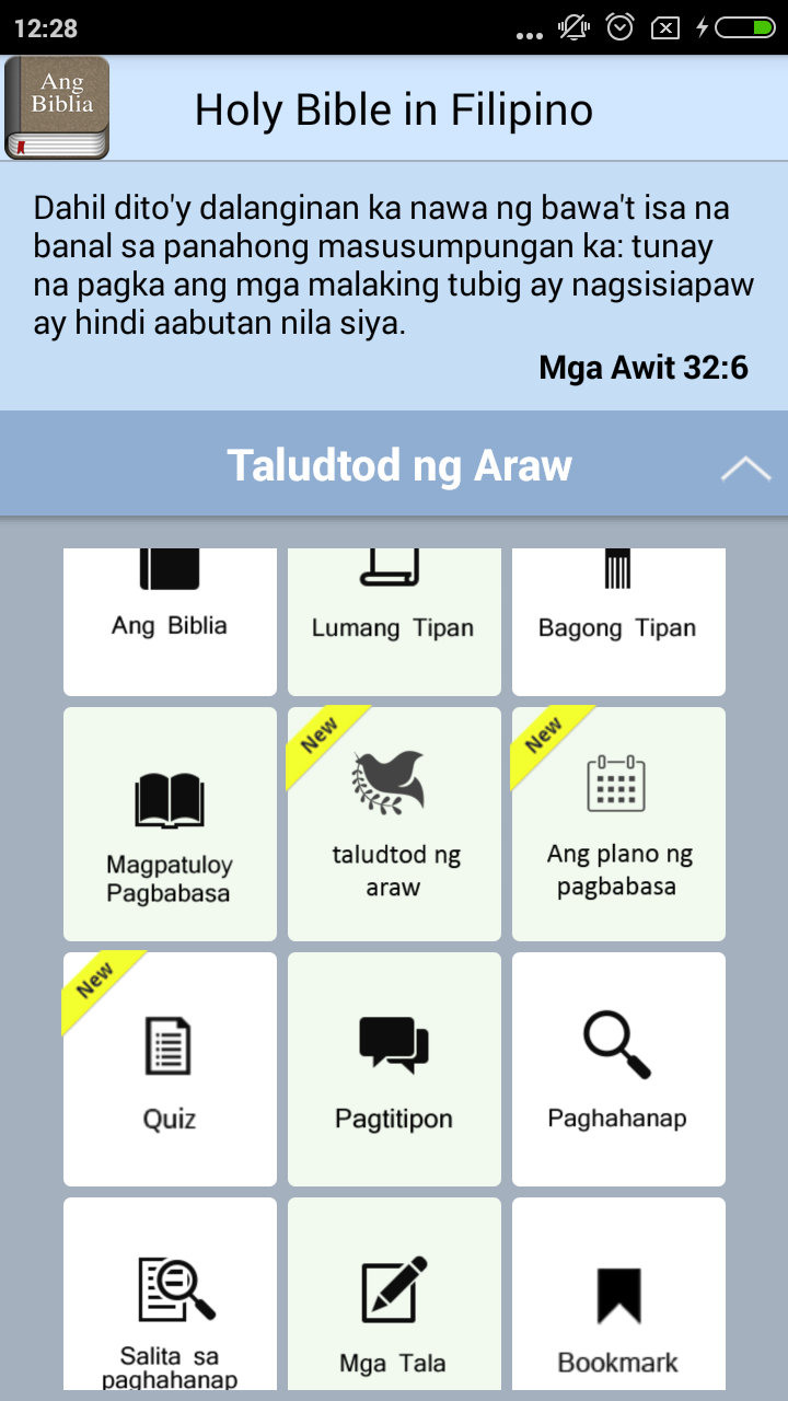 Holy Bible in Filipino  Screenshot 6