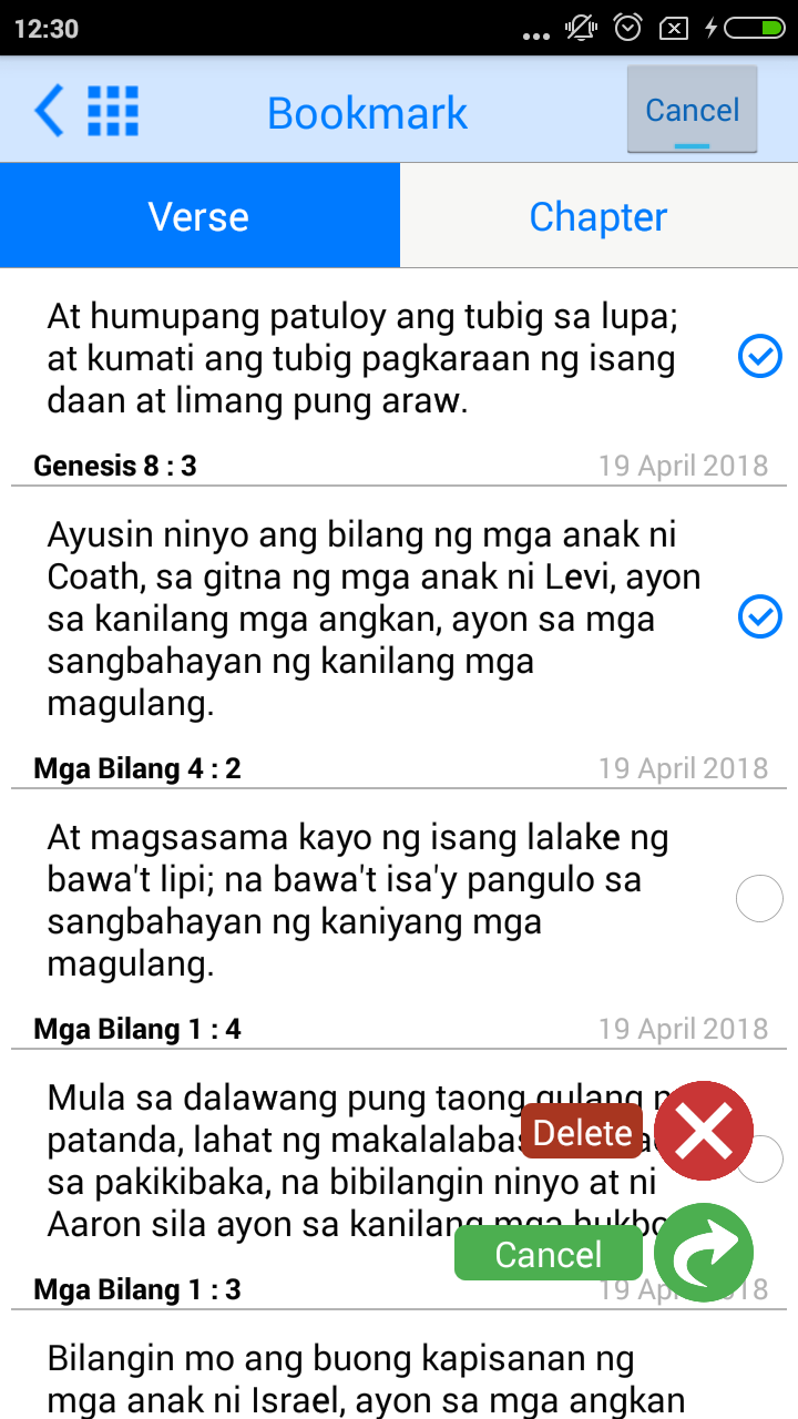 Holy Bible in Filipino  Screenshot 2