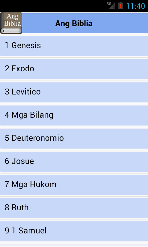 Holy Bible in Filipino  Screenshot 8
