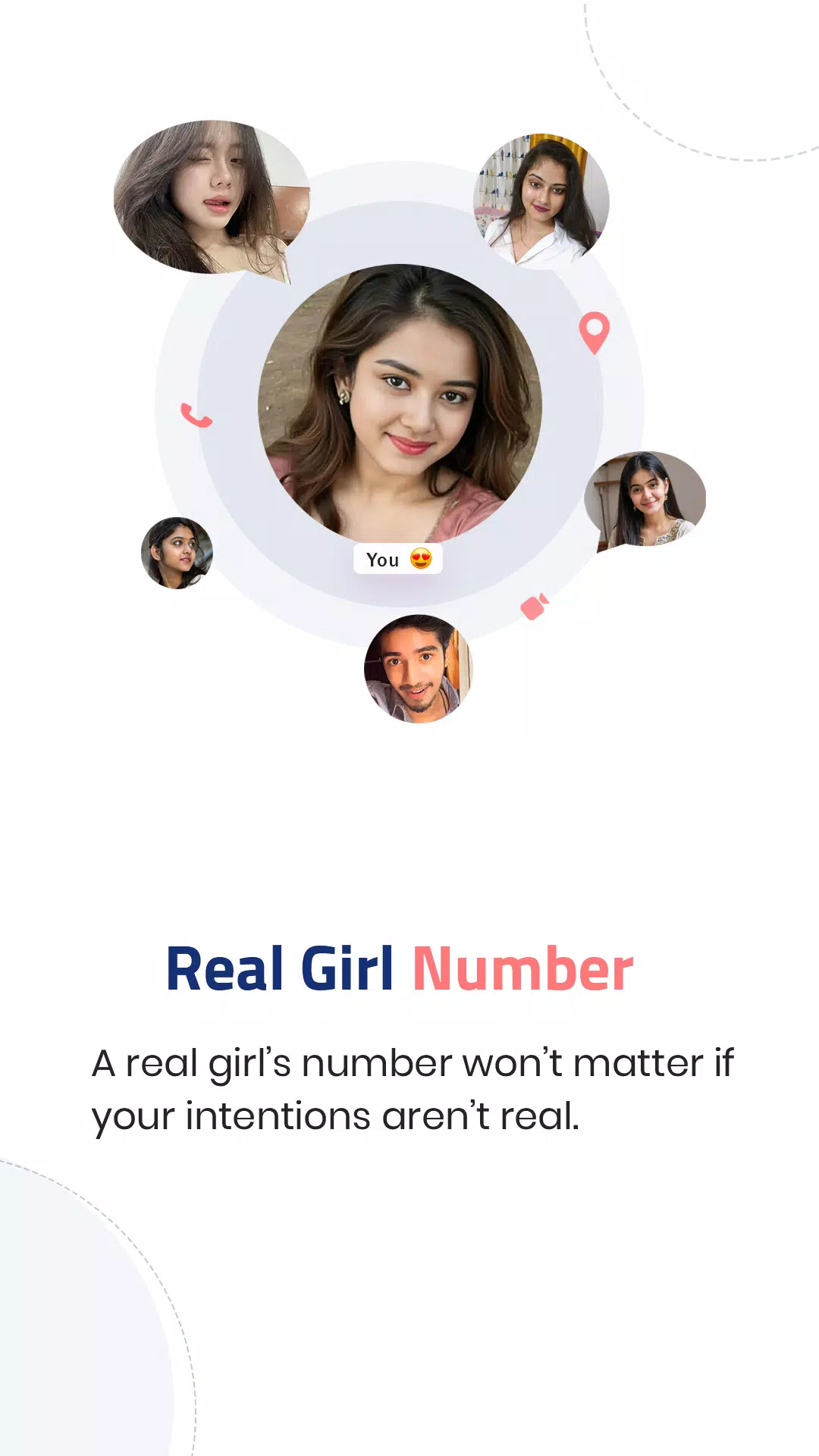 Talk to Girls Number App  Screenshot 1