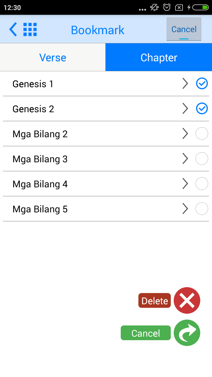 Holy Bible in Filipino  Screenshot 1