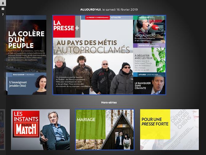 La Presse+  Screenshot 1