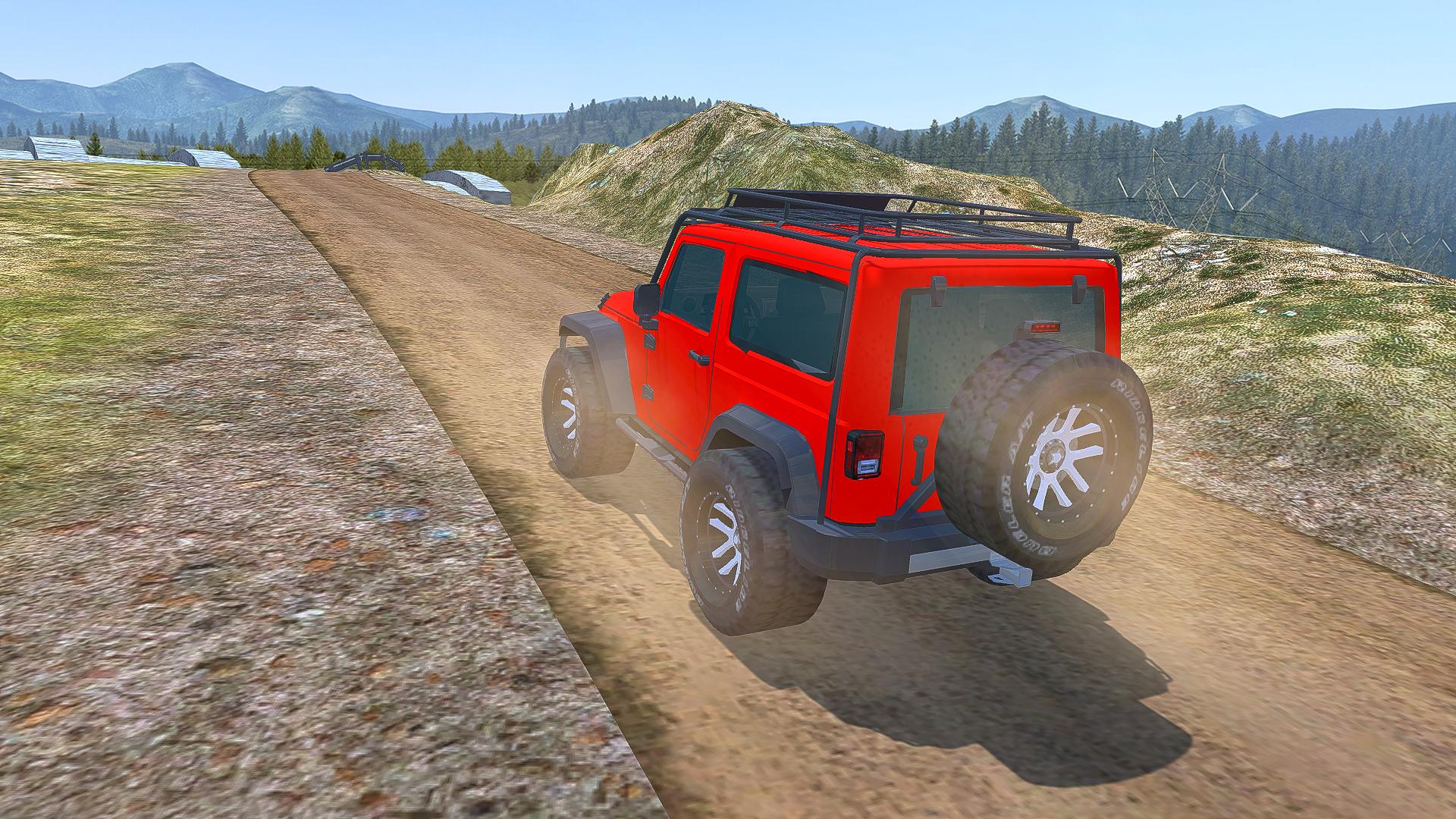 Parking Game Offroad Jeep Game  Screenshot 1