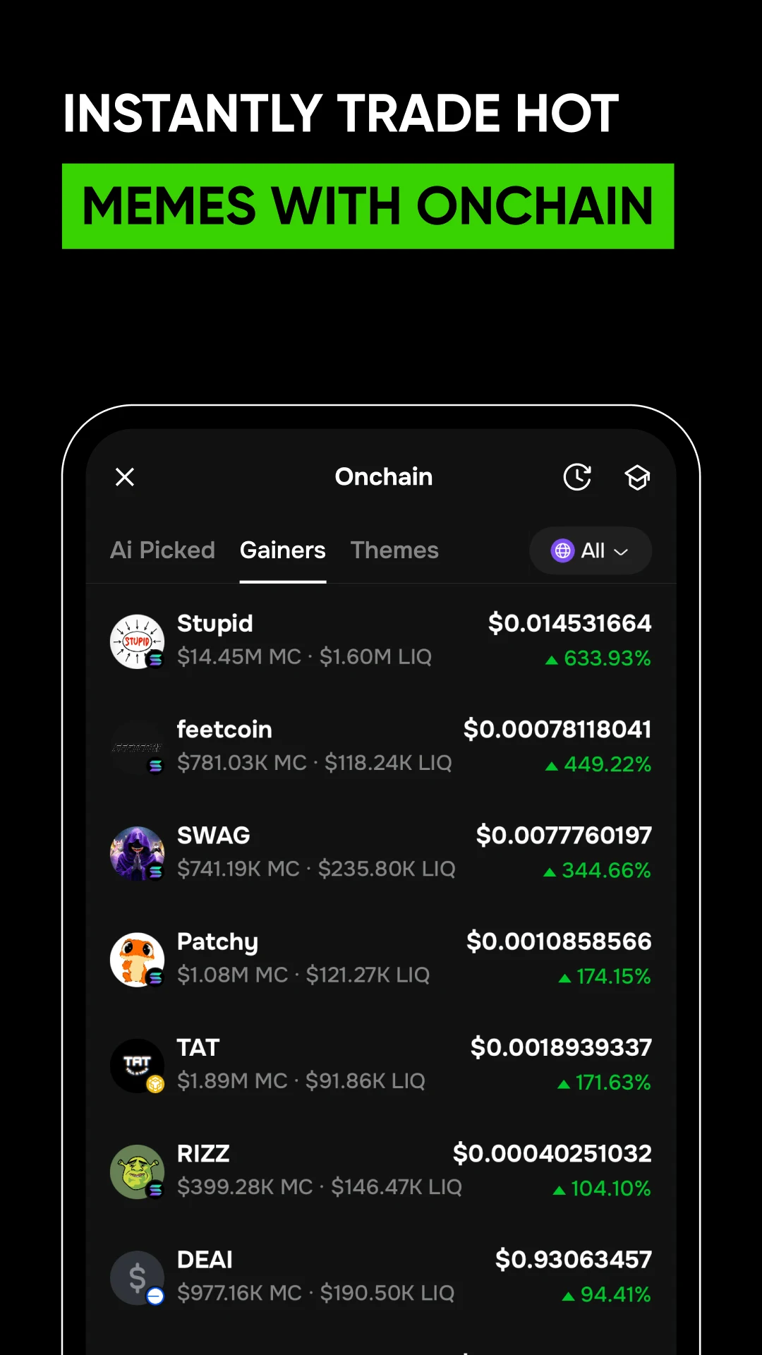 Phemex  Screenshot 5