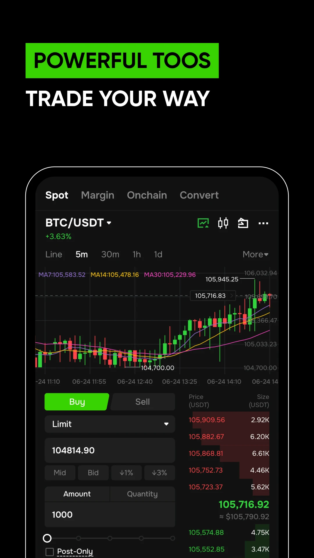 Phemex  Screenshot 4
