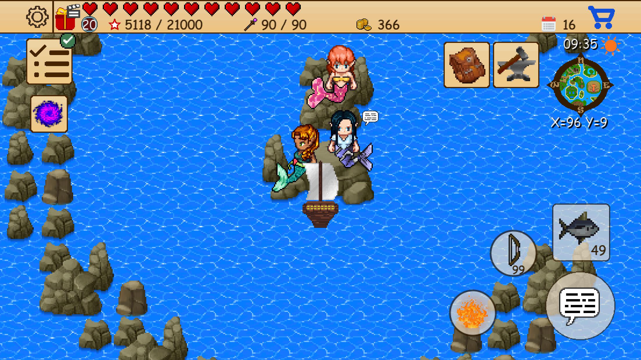 Survival RPG: Pirate Adventure  Screenshot 1