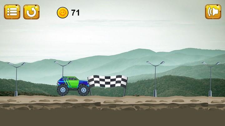 Jul Monster Truck Racing  Screenshot 1