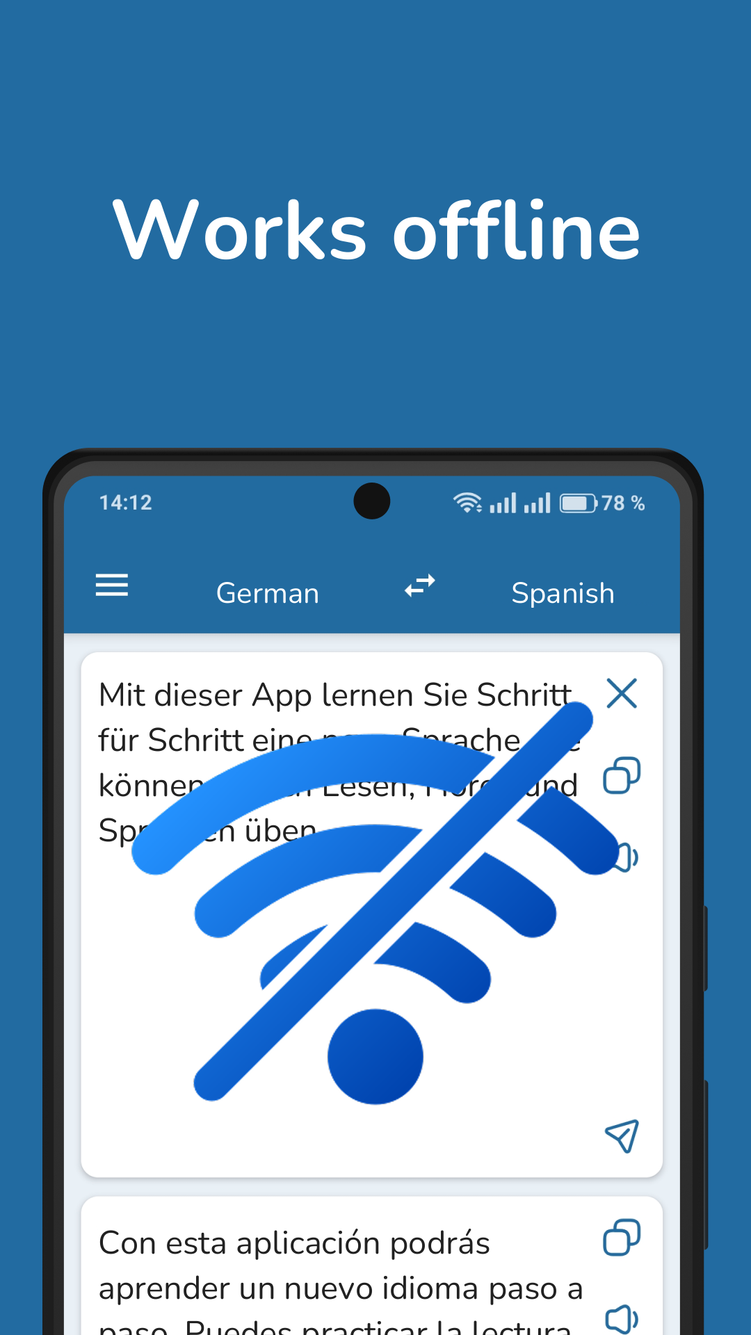 German Spanish Translator  Screenshot 3