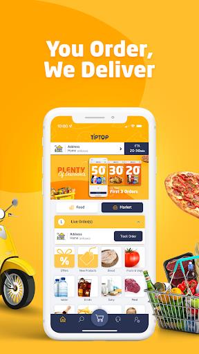 TipTop Iraq Delivery App  Screenshot 2