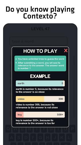 Contexto - Similar Word  Screenshot 1