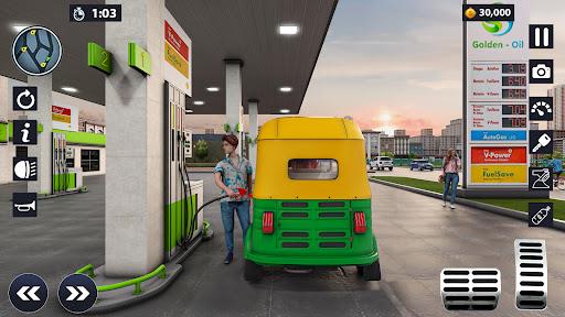 Modern Rickshaw Driving Games  Screenshot 2