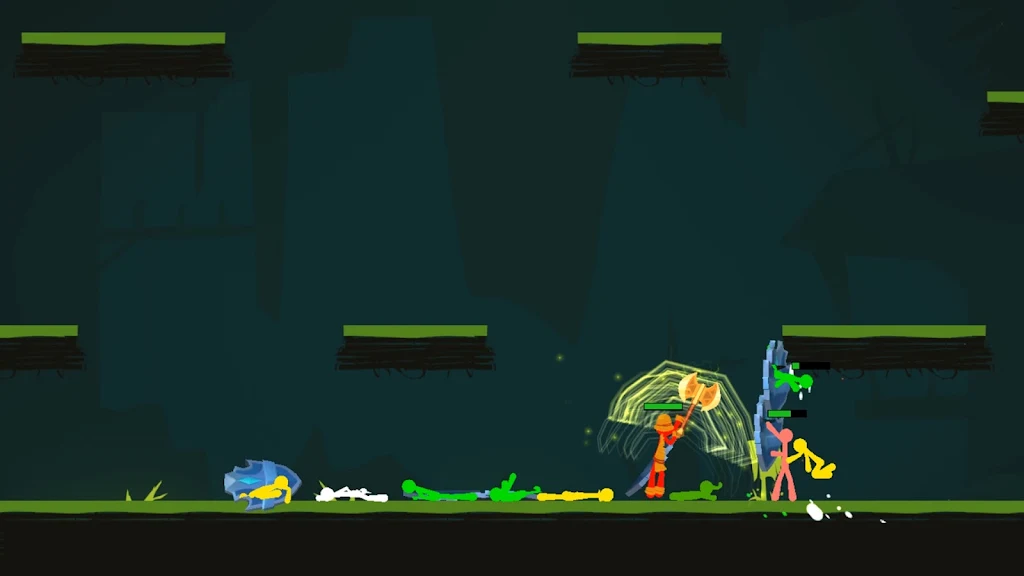 Stickmen Exile Fighter  Screenshot 2