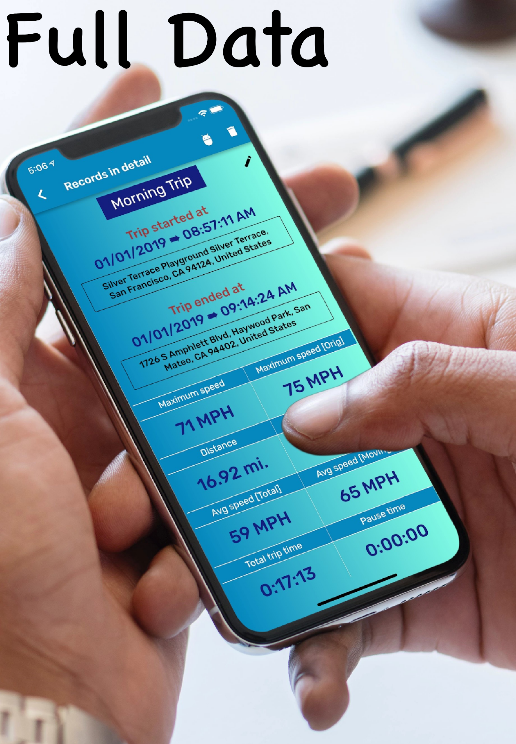 GPS Speedometer and Odometer  Screenshot 3
