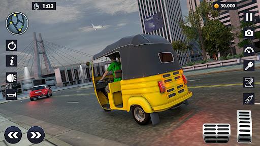 Modern Rickshaw Driving Games  Screenshot 5