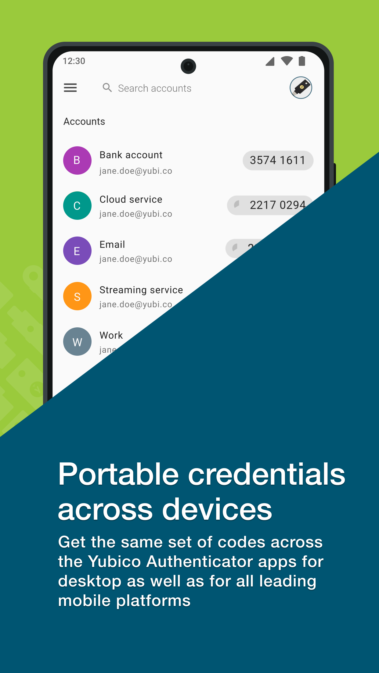 Yubico Authenticator  Screenshot 3