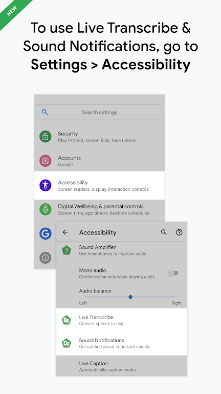 Live Transcribe & Notification  Screenshot 3