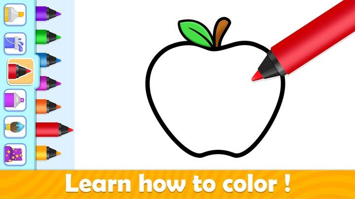 Toddler Coloring Book For Kids  Screenshot 1