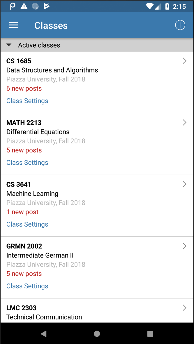 Piazza  Screenshot 1