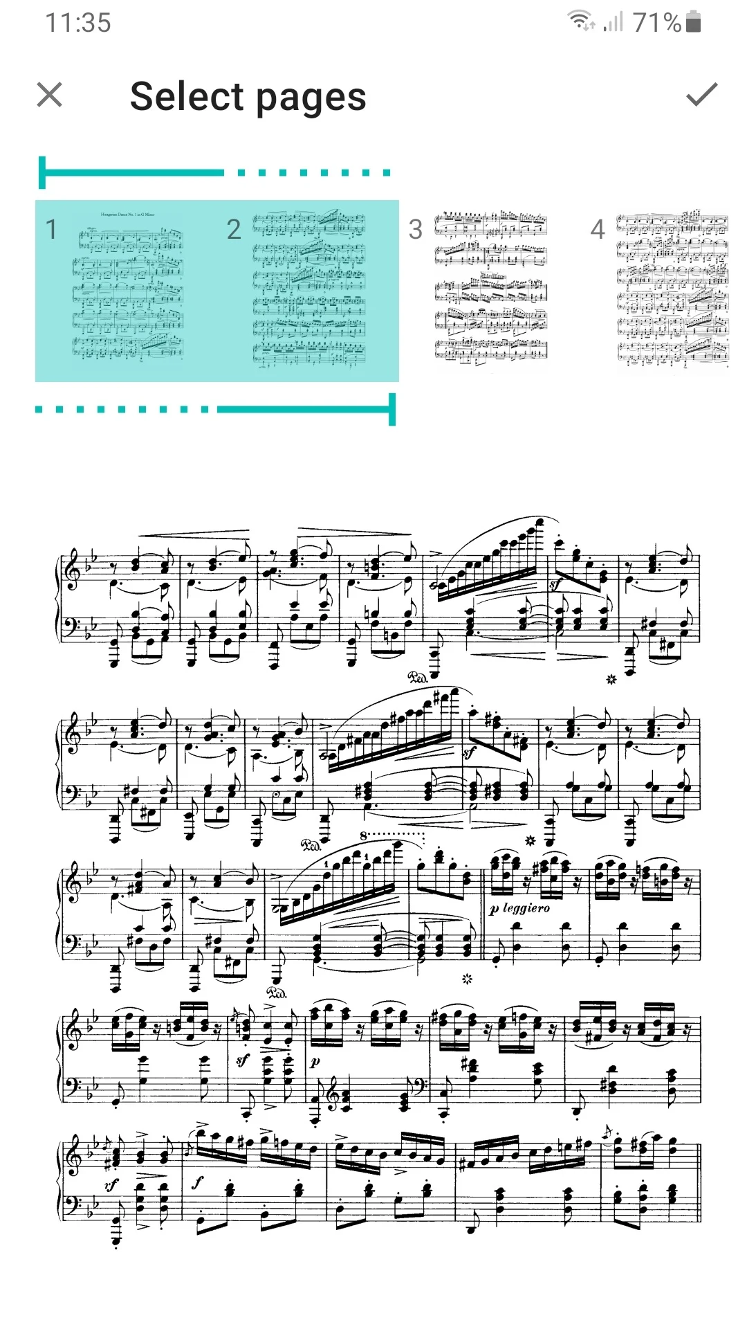 PlayScore2 needs hi-end camera  Screenshot 2