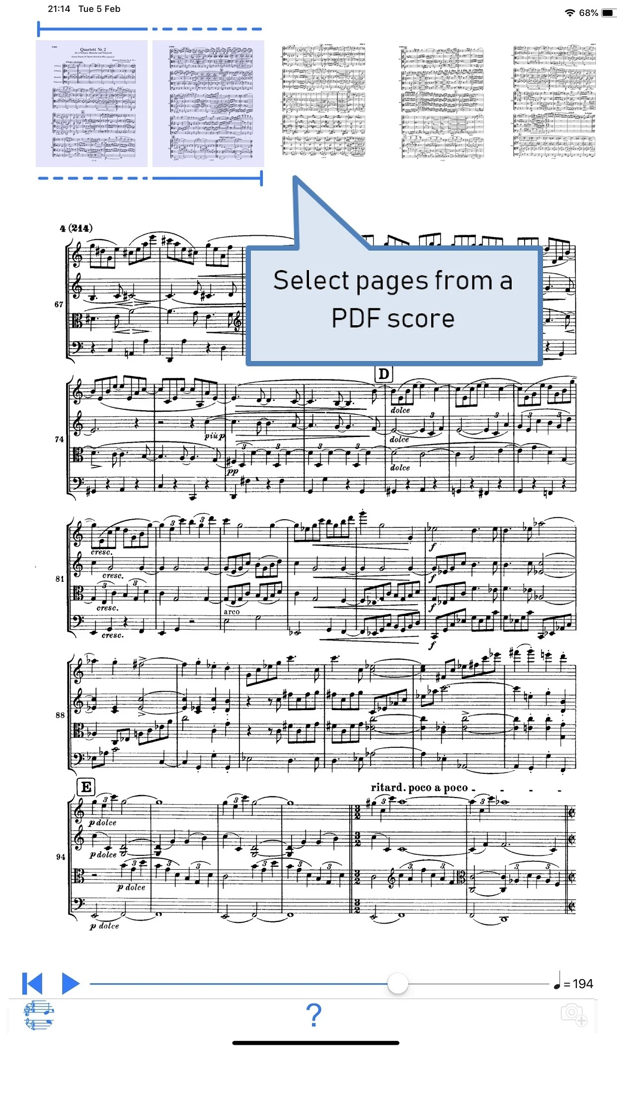 PlayScore2 needs hi-end camera  Screenshot 7