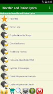 Worship and Praise Lyrics  Screenshot 1