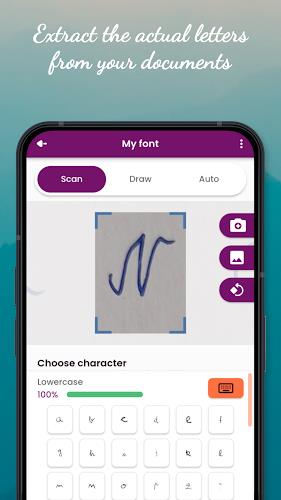 HandWriting Font Maker  Screenshot 3