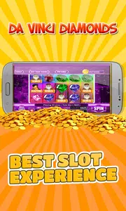 Da Vinci Diamonds Slots  Screenshot 4