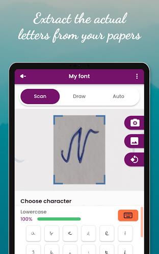 HandWriting Font Maker  Screenshot 19