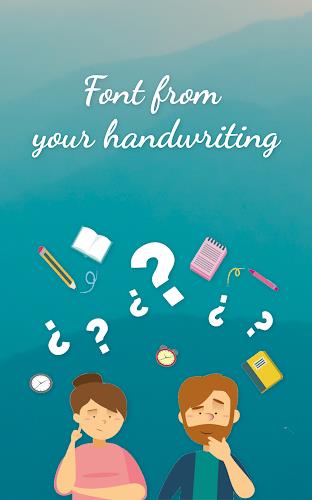HandWriting Font Maker  Screenshot 17