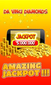 Da Vinci Diamonds Slots  Screenshot 3