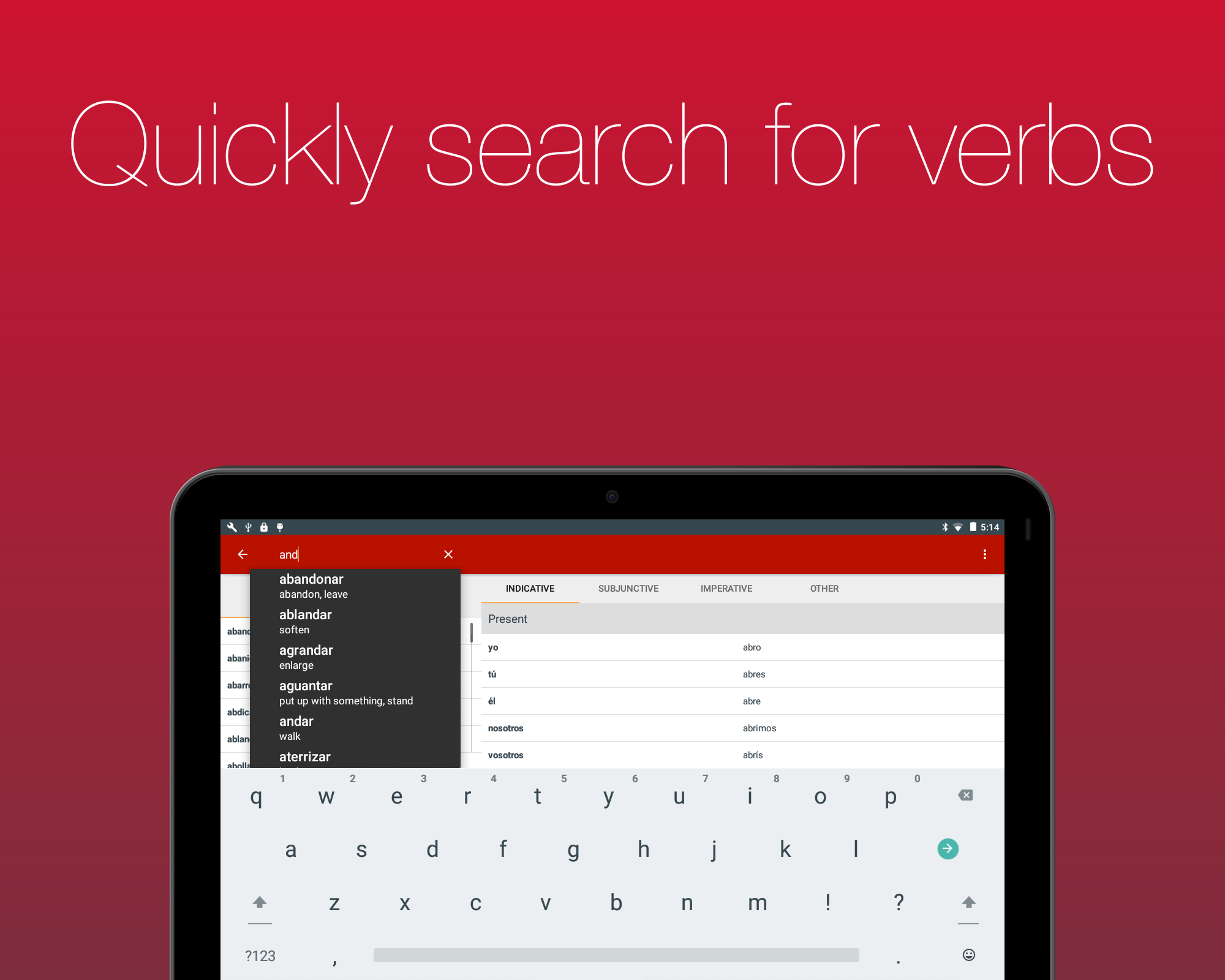 Spanish Verb Conjugator  Screenshot 14