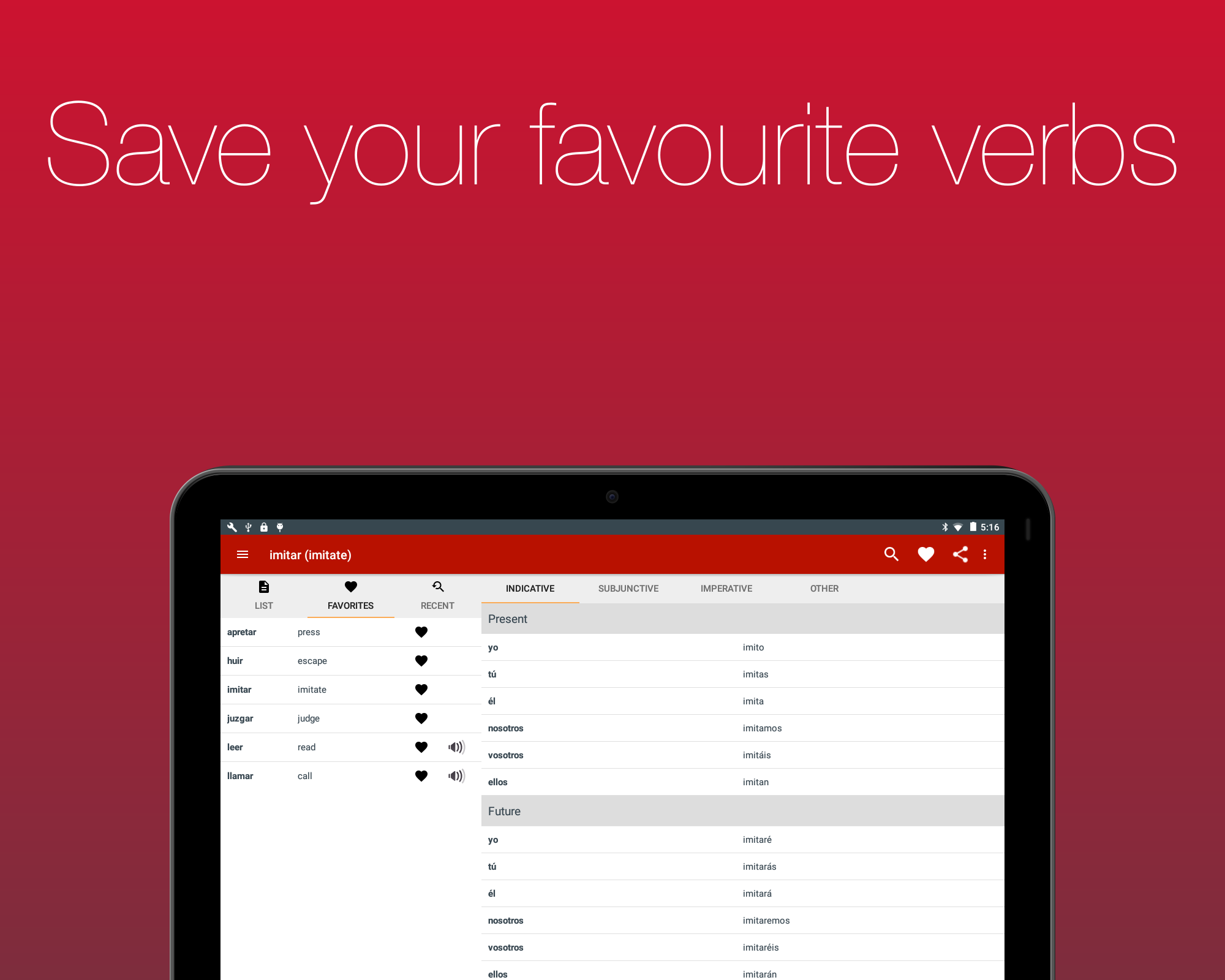 Spanish Verb Conjugator  Screenshot 17