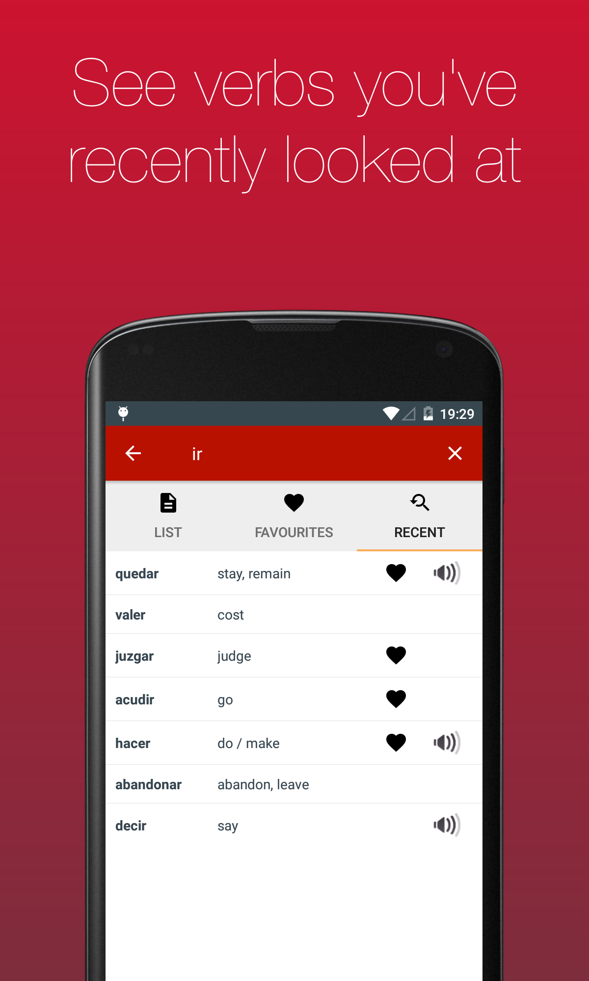 Spanish Verb Conjugator  Screenshot 6