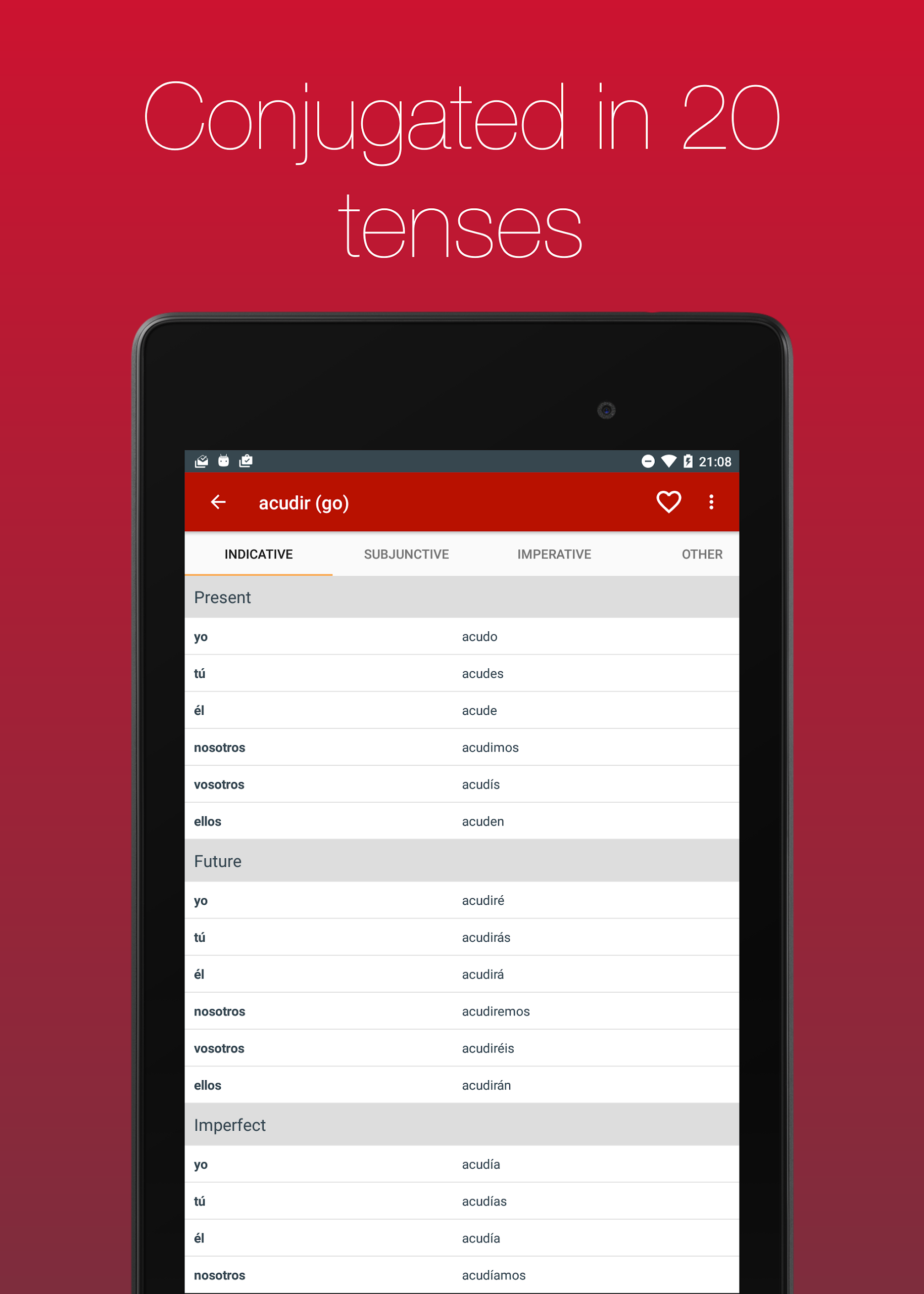 Spanish Verb Conjugator  Screenshot 9