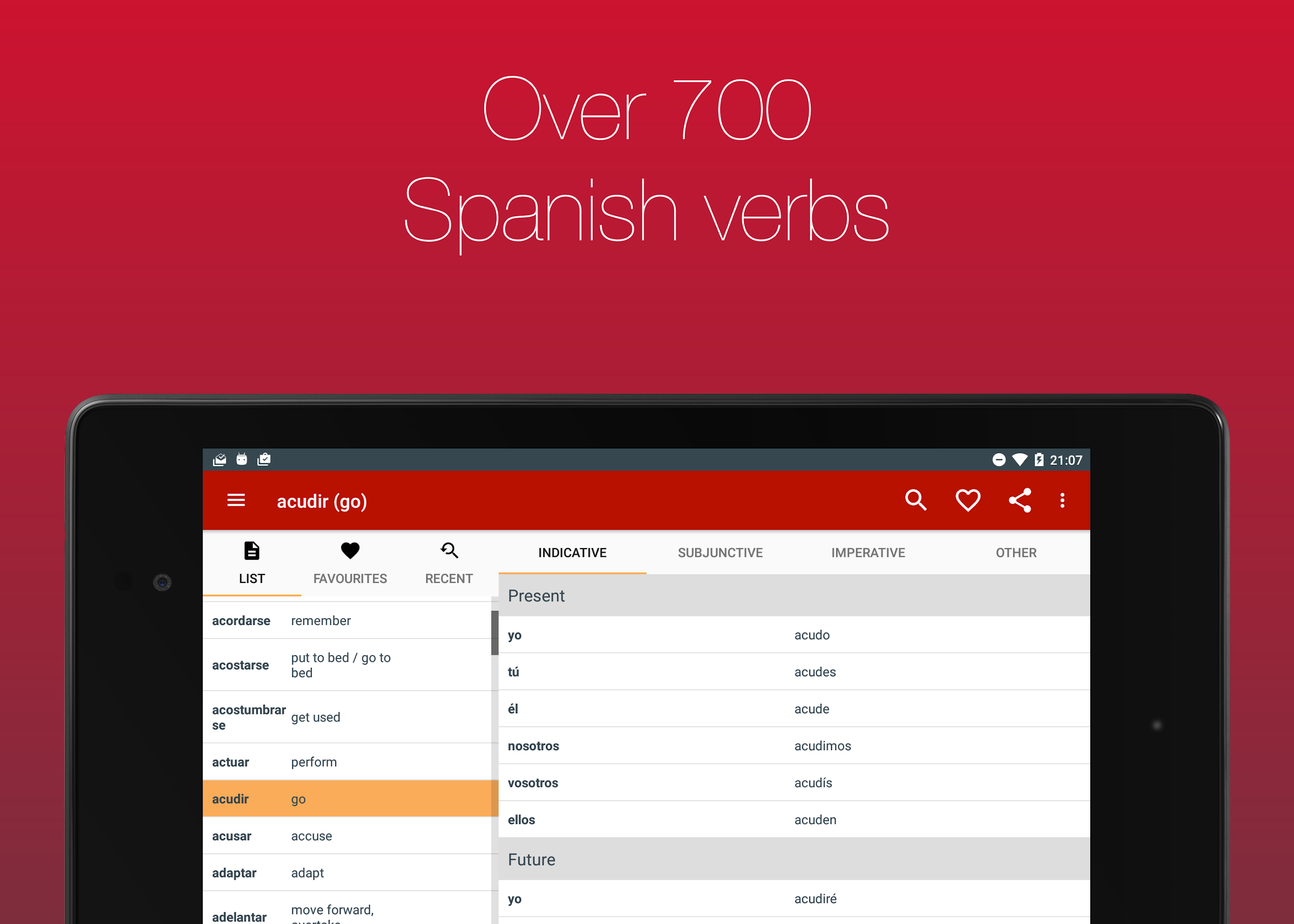 Spanish Verb Conjugator  Screenshot 7