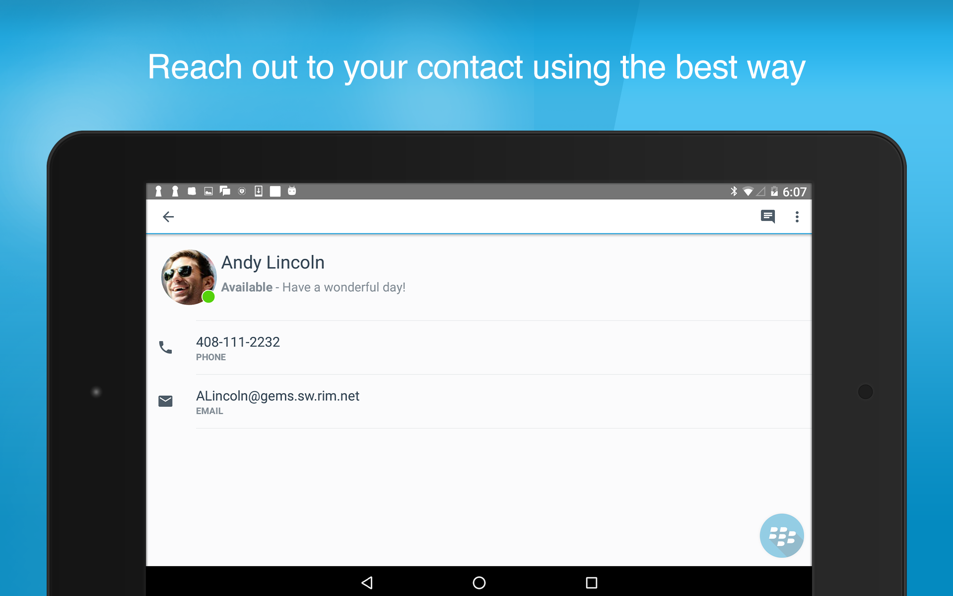 BlackBerry Connect  Screenshot 10