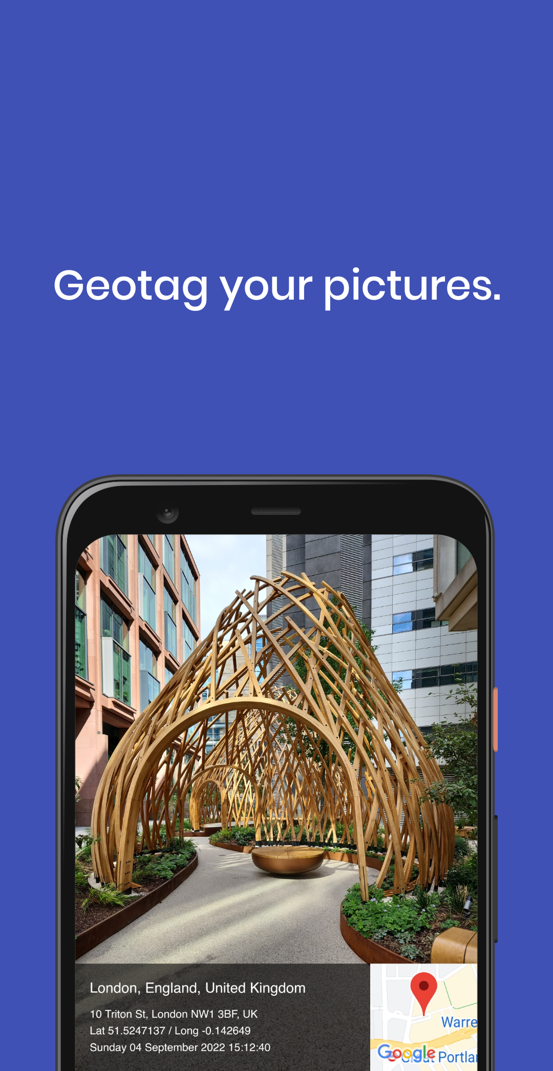 Add Date and Time on Photo  Screenshot 2