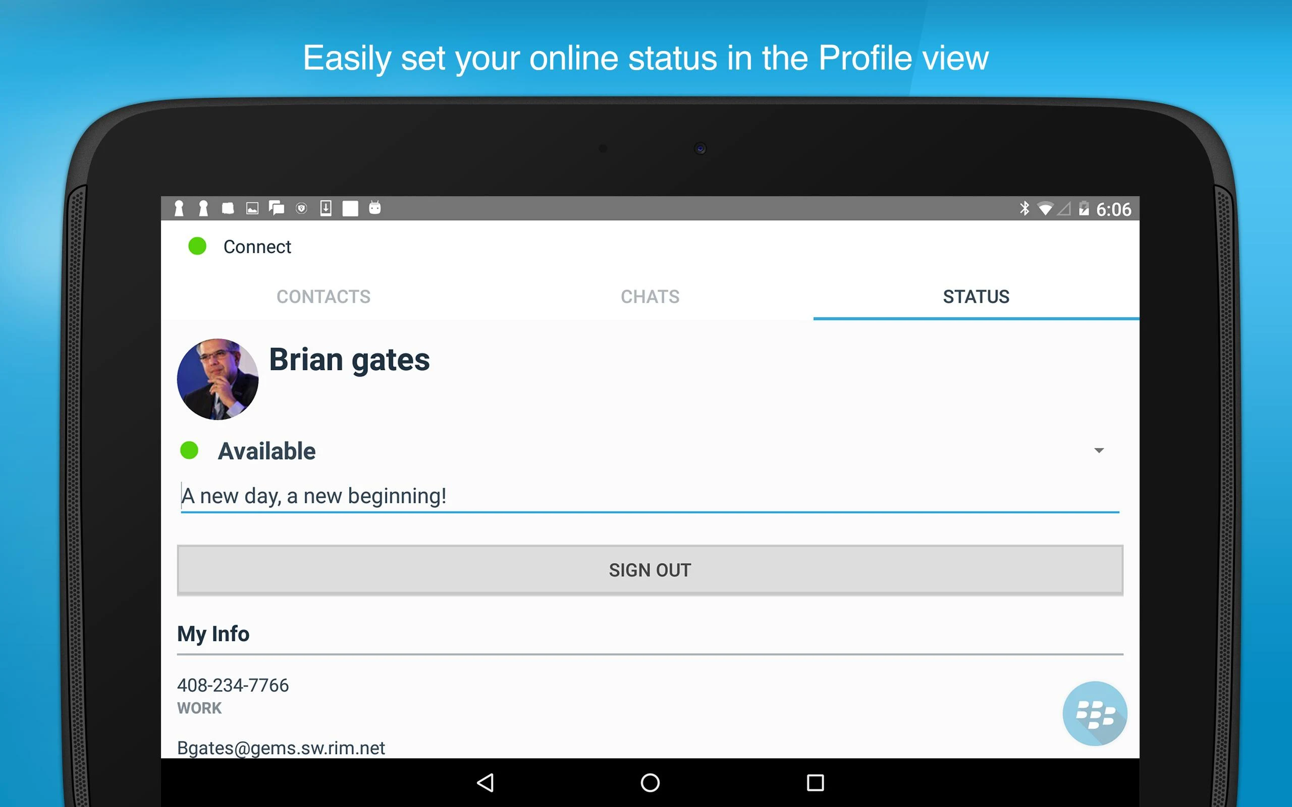 BlackBerry Connect  Screenshot 15