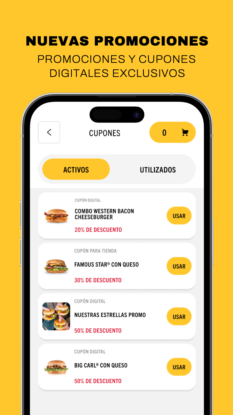 Carl's Jr. México  Screenshot 4