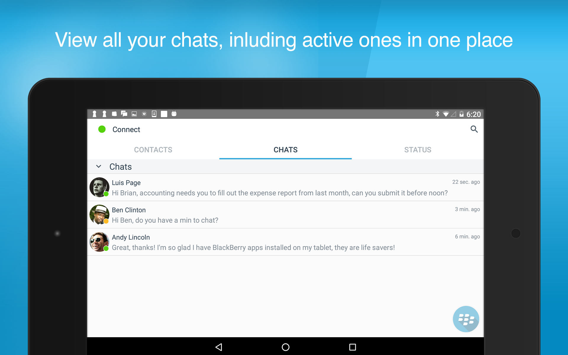 BlackBerry Connect  Screenshot 8