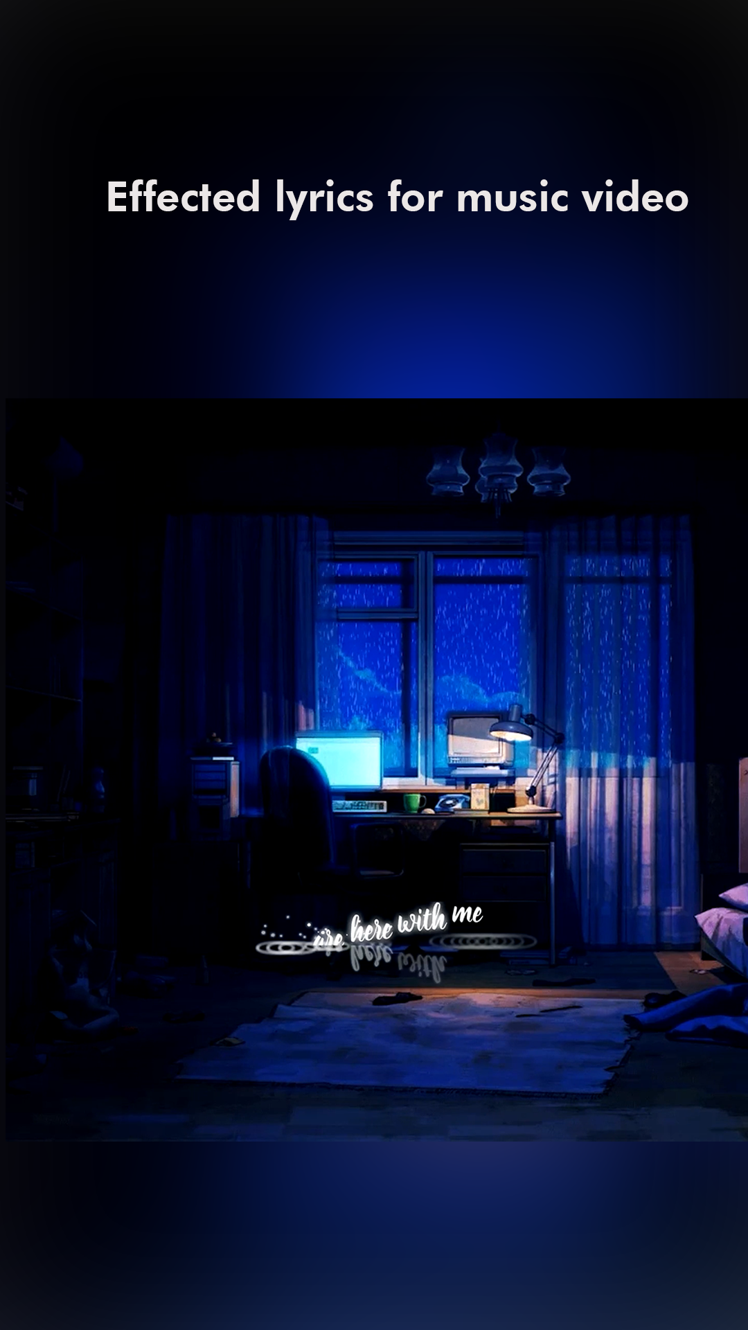Lyrical Video Maker with Music  Screenshot 1