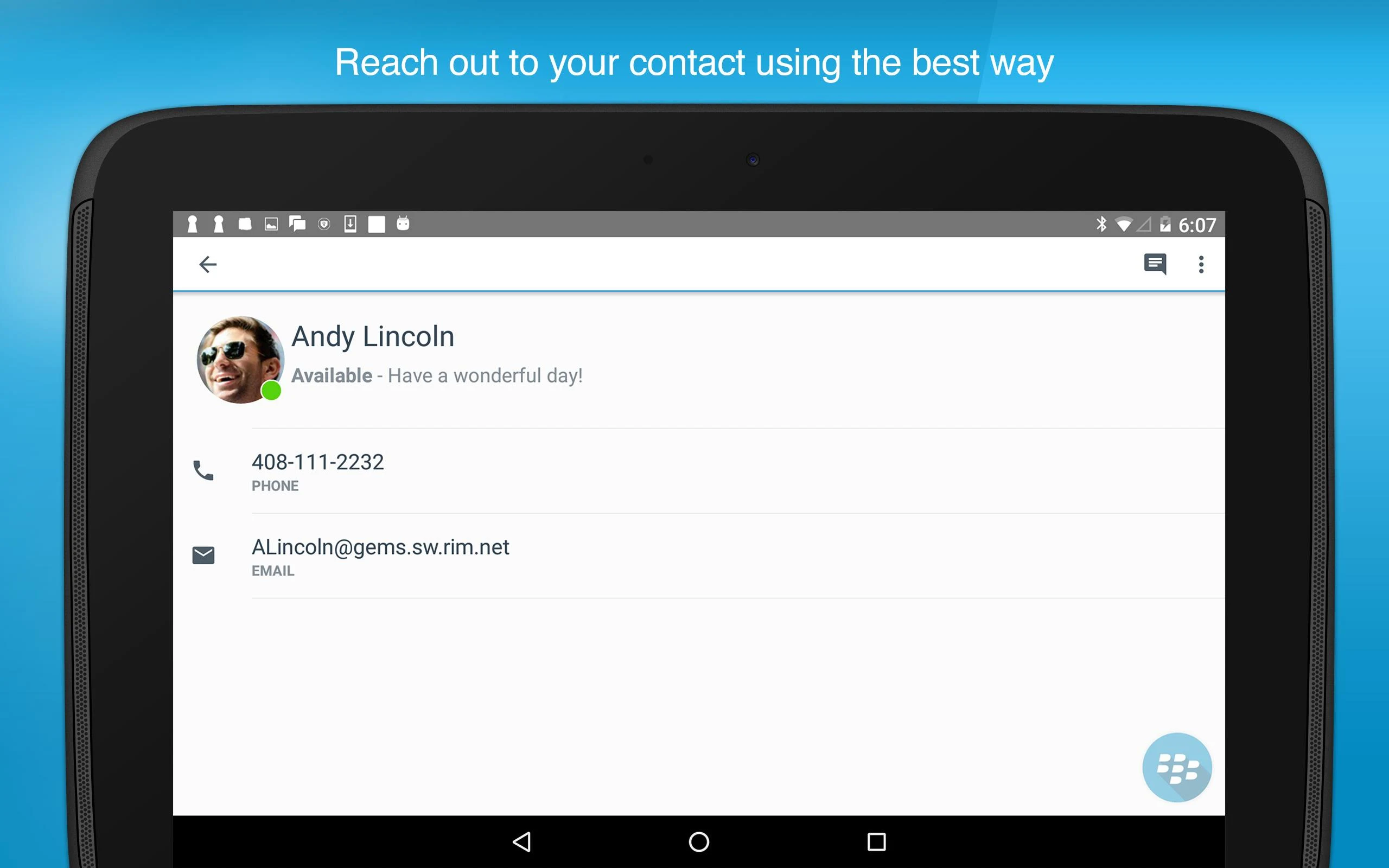 BlackBerry Connect  Screenshot 16