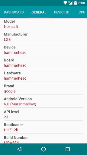 Device Info  Screenshot 2