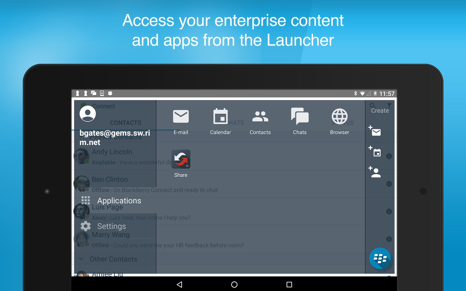 BlackBerry Connect  Screenshot 11