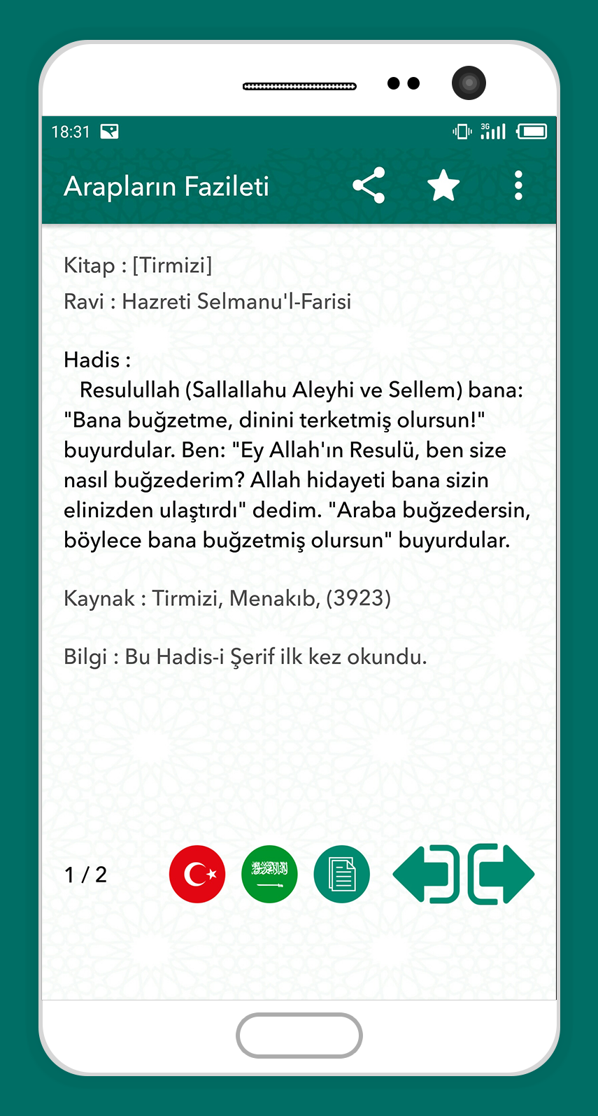 Hadisi Şerif (Kütüb-i Sitte)  Screenshot 4