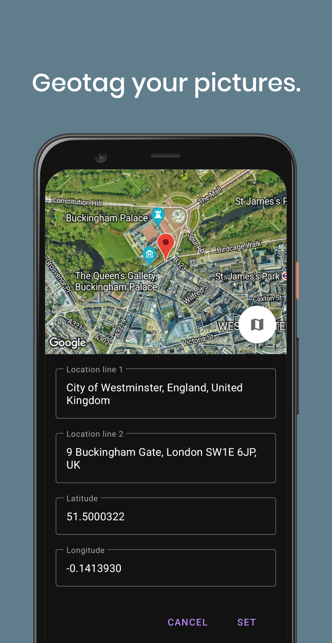 Add Date and Time on Photo  Screenshot 4