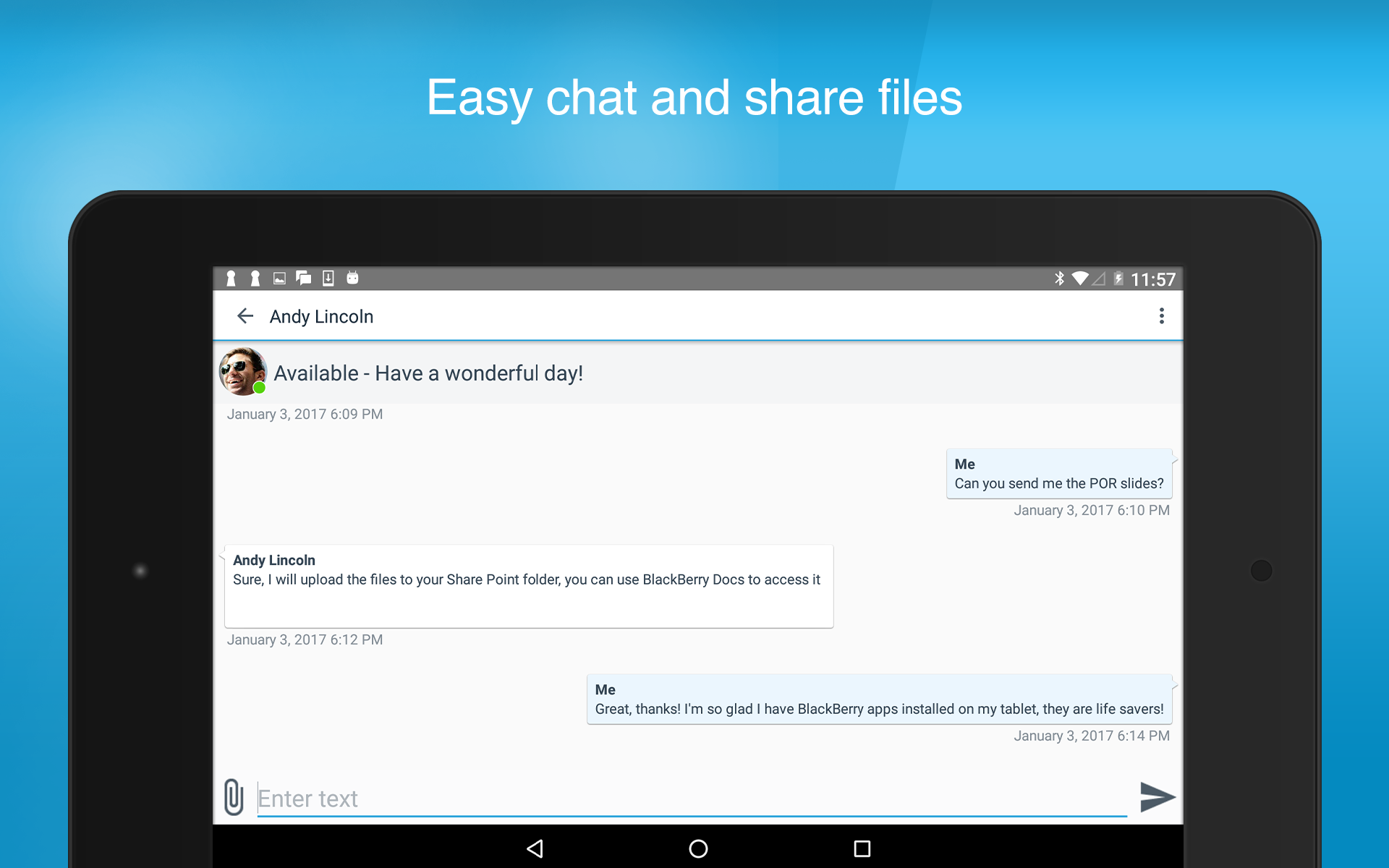 BlackBerry Connect  Screenshot 12