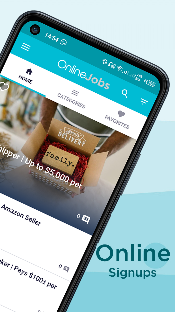 Online Jobs for Students  Screenshot 2